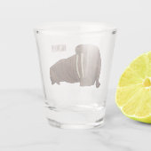 Analyse Walrus cartoon Shot Glas (Achterkant)