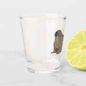 Analyse Walrus cartoon Shot Glas (Links)