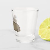 Analyse Walrus cartoon Shot Glas (Rechts)