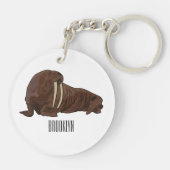 Analyse Walrus cartoon Sleutelhanger (Achterkant)