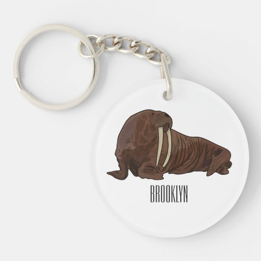 Analyse Walrus cartoon Sleutelhanger (Voorkant)
