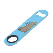 Analyse Walrus cartoon Speed Flessenopener (Voorkant Gekanteld)
