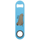 Analyse Walrus cartoon Speed Flessenopener (Achterkant)