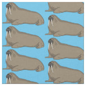 Analyse Walrus cartoon Stof (Close Up)