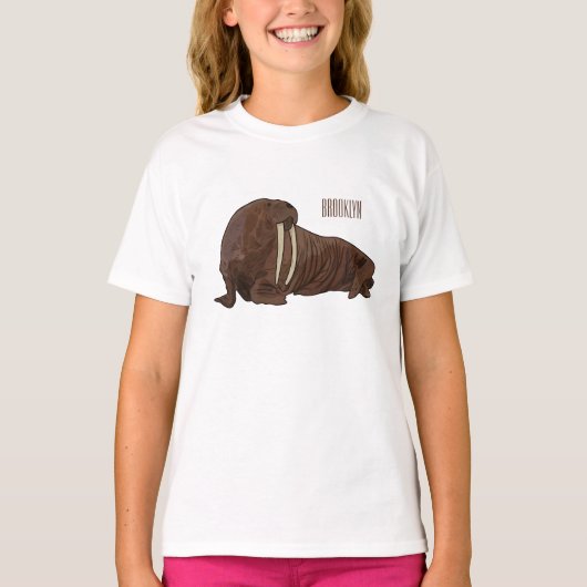 Analyse Walrus cartoon T-shirt (Voorkant)