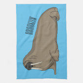 Analyse Walrus cartoon Theedoek (Verticaal)