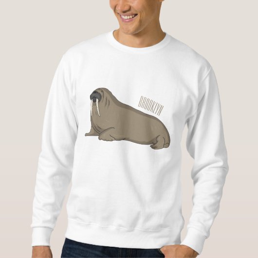 Analyse Walrus cartoon Trui (Voorkant)