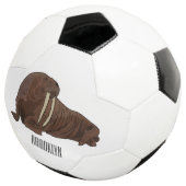 Analyse Walrus cartoon Voetbal (Drie kwart)
