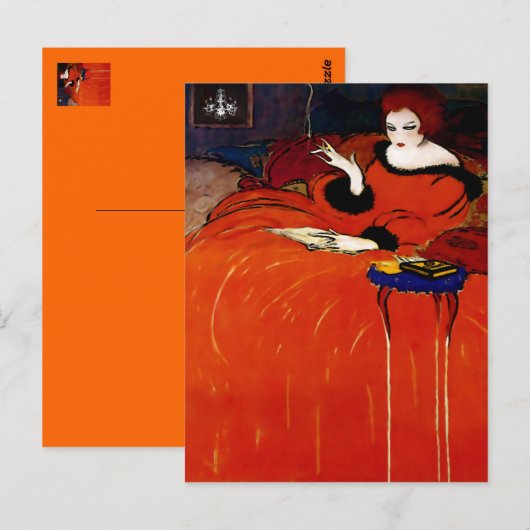 Analyseren van mijn vriend ~ Briefkaart (Voorkant / Achterkant)