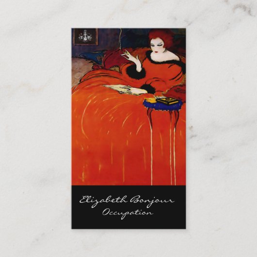 Analyseren van mijn vriend ~ Visitekaartje (Voorkant)