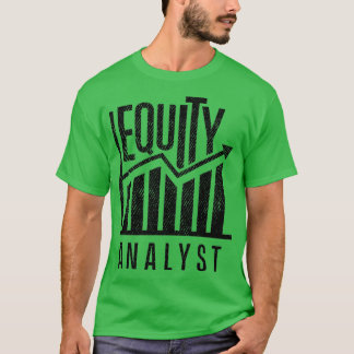Analysesector aandelenanalyse 11 t-shirt