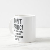 Analyst van batterij- en opslagsystemen koffiemok (Voorkant links)