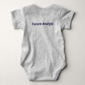 Analytics Power Hour Baby Jumpsuit Baby Bodysuit (Achterkant)