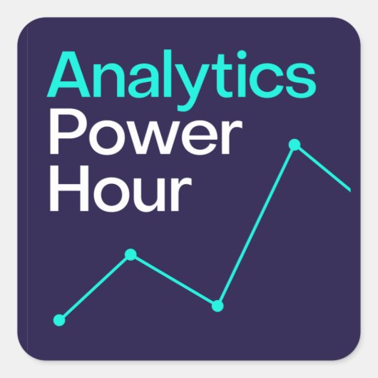 Analytics Power Hour Sticker (Voorkant)