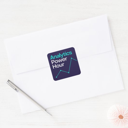 Analytics Power Hour Sticker (Envelop)