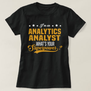 analytisch analist t-shirt