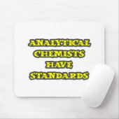 Analytische chemici hebben normen muismat (Met muis)