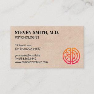 Analytische en creatieve geest   psychologie visitekaartje