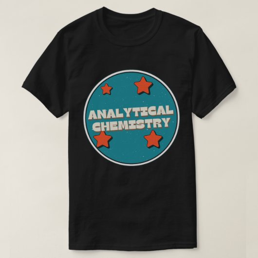 analytische scheikunde t-shirt (Design voorkant)