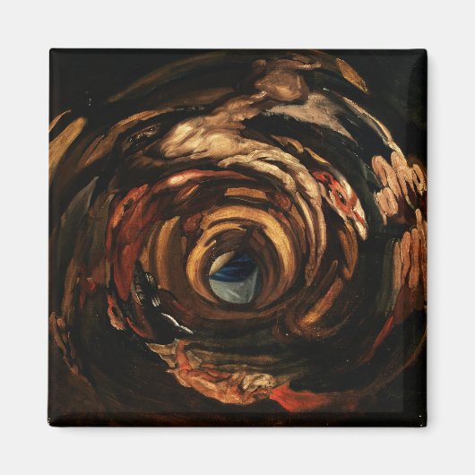 Anamorfose van Rubens Magneet (Voorkant)