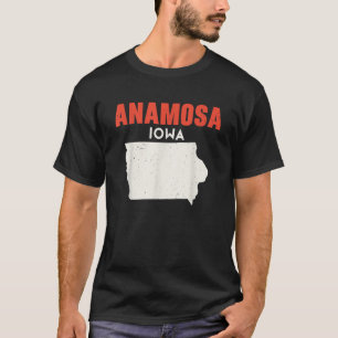 Anamosa Iowa Verenigde Staten Verenigde Staten Rei T-shirt