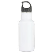 anananas Afdrukwaterfles Waterfles (Achterkant)
