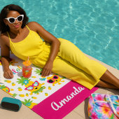  anananas Aloha Girly Strandlaken