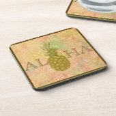 anananas Beverage Coaster Bier Onderzetter (Linkerzijde)