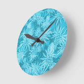 anananas Camo Hawaiian Wall klokken (Hoek)