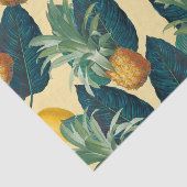 anananas citroengeel tissuepapier (Detail)