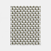 anananas Fleece Blanket Deken (Voorkant)