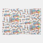 anananas keukenhanddoeken (Horizontaal)