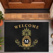  anananas Monogrammed Personalized Deurmat