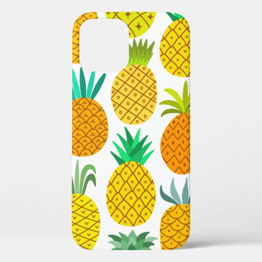 anananas naadloos, geïsoleerd op het Case-Mate iPhone case (Achterkant)