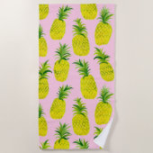anananas Summer Fun Fruit Strandlaken (Voorkant)