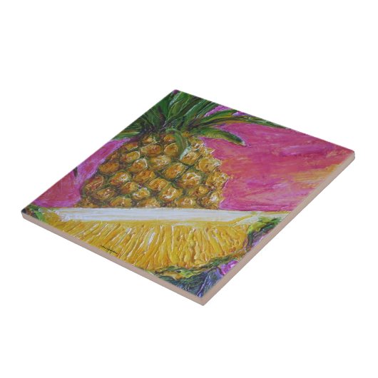 anananas Tile Tegeltje (Zijkant)