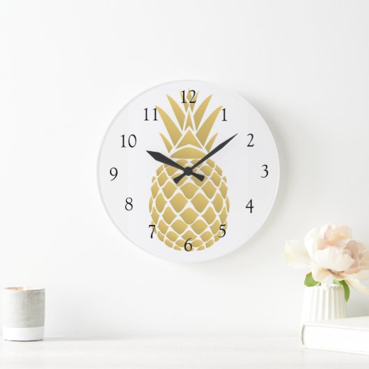 anananas wandklok (Huis)