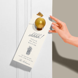  anananas Wedding Welkom/niet storen Deurhanger