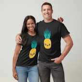 anananasappel, tropisch fruit zomerstrand t-shirt (Unisex)