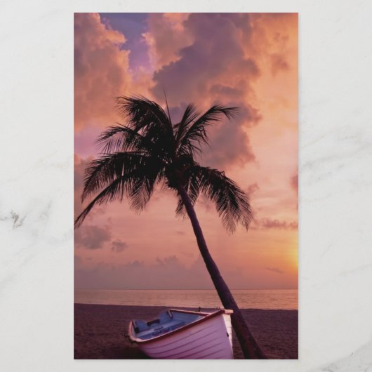 anananasappelmoerdessert kleurrijk tropisch flyer (Achterkant)