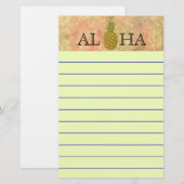 anananasbakkerij briefpapier (Voorkant / Achterkant)