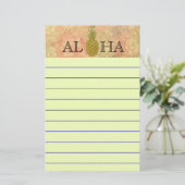 anananasbakkerij briefpapier (Staand voorkant)