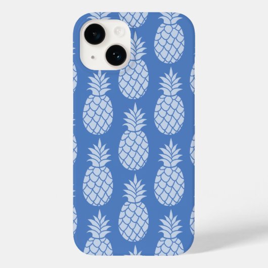 anananasblauw Case-Mate iPhone case (Achterkant)