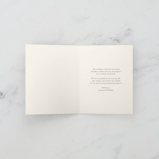  anananasbruiloft bedankkaart (Binnen)