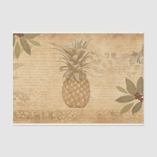 anananasdoekpapier tissuepapier (Voorkant)