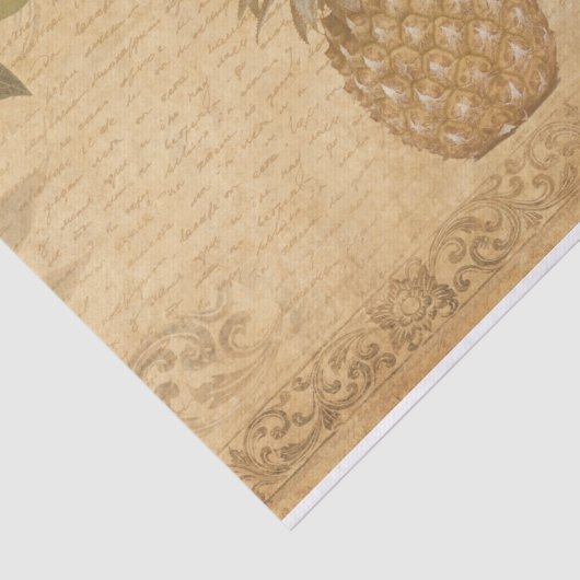 anananasdoekpapier tissuepapier (Detail)