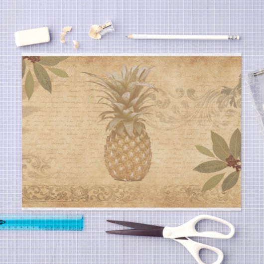 anananasdoekpapier tissuepapier (Craft)