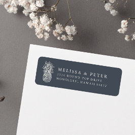  anananasemadres eiland etiket