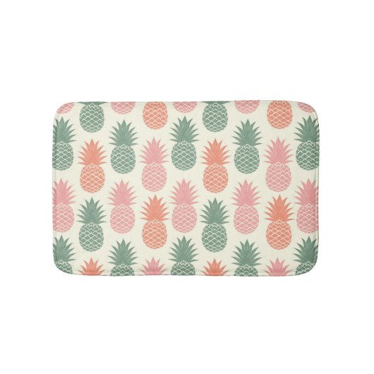 anananaseppatroon 2 badmat (Voorkant)