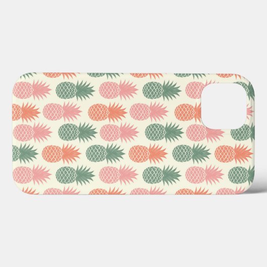  anananaseppatroon 2 Case-Mate iPhone case (Achterkant (horizontaal))